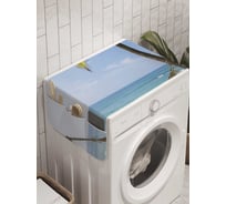 Органайзер для хранения Ambesonne "Морской комфорт" на стиральную машину, 45x120 см, cwm_8787