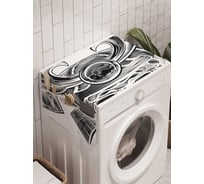 Органайзер для хранения Ambesonne "Маска самурая" на стиральную машину, 45x120 см, cwm_18284