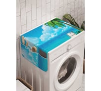 Органайзер для хранения Ambesonne "Уединенный отдых" на стиральную машину, 45x120 см, cwm_9382