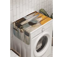 Органайзер для хранения Ambesonne "Обрывистый берег" на стиральную машину, 45x120 см, cwm_10365