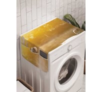 Органайзер для хранения Ambesonne "Лебедь на прогулке" на стиральную машину, 45x120 см, cwm_18486