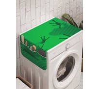 Органайзер для хранения Ambesonne "Лягушачьи тени" на стиральную машину, 45x120 см, cwm_15258