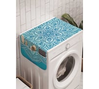 Органайзер для хранения Ambesonne "Цветы молодости" на стиральную машину, 45x120 см, cwm_21214