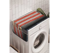 Органайзер для хранения Ambesonne "Флаг США на половице" на стиральную машину, 45x120 см, cwm_10168