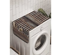 Органайзер для хранения Ambesonne "Вход в салун" на стиральную машину, 45x120 см, cwm_10242