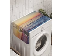 Органайзер для хранения Ambesonne "Утрений бриз" на стиральную машину, 45x120 см, cwm_8636