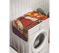 Органайзер для хранения Ambesonne "Краски эйфелевой башни" на стиральную машину, 45x120 см, cwm_9266