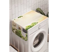 Органайзер для хранения Ambesonne "Лебедь на пруду" на стиральную машину, 45x120 см, cwm_18484