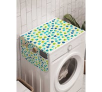 Органайзер для хранения Ambesonne "Сердце событий" на стиральную машину, 45x120 см, cwm_29227