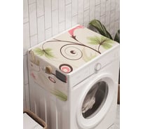 Органайзер для хранения Ambesonne "Долгожданный март" на стиральную машину, 45x120 см, cwm_18345