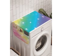 Органайзер для хранения Ambesonne "Радужное сияние" на стиральную машину, 45x120 см, cwm_290642