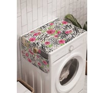 Органайзер для хранения Ambesonne "Розарий" на стиральную машину, 45x120 см, cwm_14058
