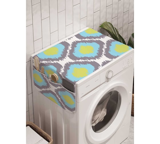 Органайзер для хранения Ambesonne "Огненные маячки" на стиральную машину, 45x120 см, cwm_18046 1