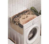 Органайзер для хранения Ambesonne "Портрет обезьяны" на стиральную машину, 45x120 см, cwm_18148