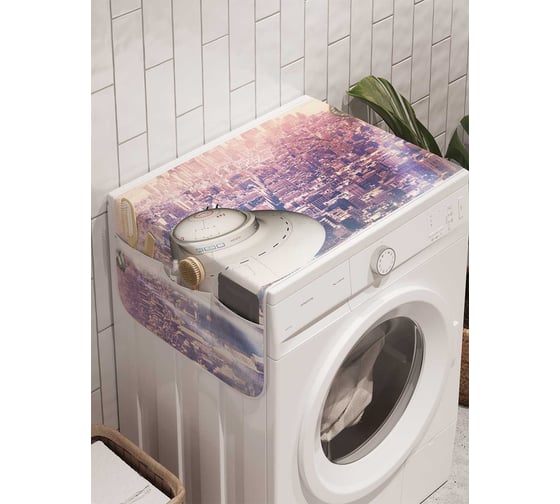 Органайзер для хранения Ambesonne "Нашествие чужеземцев" на стиральную машину, 45x120 см, cwm_6797 1