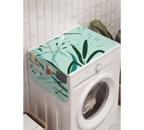 Органайзер для хранения Ambesonne "Фантомное цветение" на стиральную машину, 45x120 см, cwm_18330