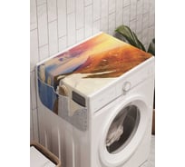 Органайзер для хранения Ambesonne "Солнце над горами" на стиральную машину, 45x120 см, cwm_7530