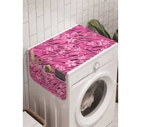 Органайзер для хранения Ambesonne "Весеннее цветение" на стиральную машину, 45x120 см, cwm_14065