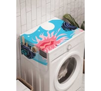 Органайзер для хранения Ambesonne "Гипнотические рыбы" на стиральную машину, 45x120 см, cwm_18151