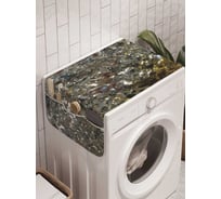 Органайзер для хранения Ambesonne "Залежи металлов" на стиральную машину, 45x120 см, cwm_4746