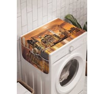 Органайзер для хранения Ambesonne "Небо над мегаполисом" на стиральную машину, 45x120 см, cwm_18085