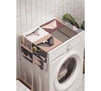 Органайзер для хранения Ambesonne "Женское белье" на стиральную машину, 45x120 см, cwm_4264