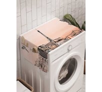 Органайзер для хранения Ambesonne "Голуби над мостом" на стиральную машину, 45x120 см, cwm_18064