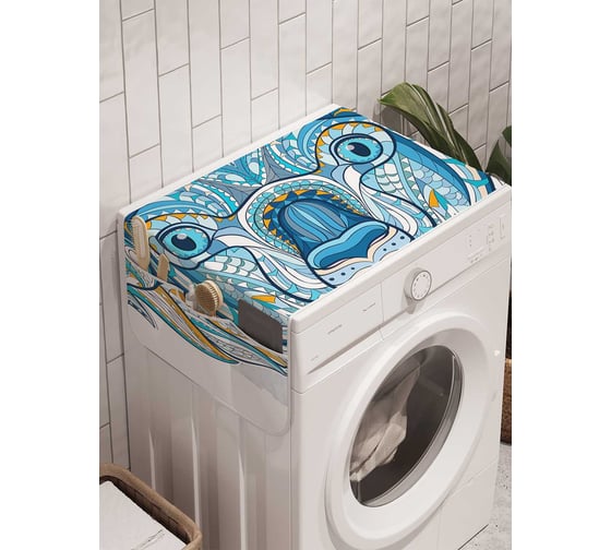 Органайзер для хранения Ambesonne "Украшенная коала" на стиральную машину, 45x120 см, cwm_18162 1
