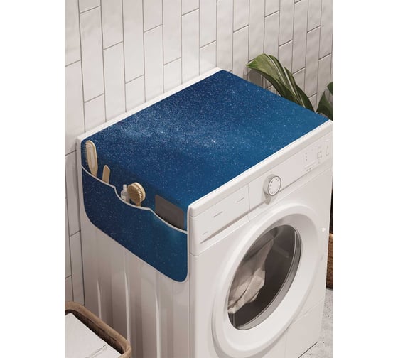 Органайзер для хранения Ambesonne "Горный космос" на стиральную машину, 45x120 см, cwm_17606 1