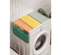 Органайзер для хранения Ambesonne "Цветная преграда" на стиральную машину, 45x120 см, cwm_29379