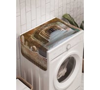 Органайзер для хранения Ambesonne "Кирпичные коридоры" на стиральную машину, 45x120 см, cwm_17843