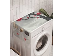 Органайзер для хранения Ambesonne "Сердца, летящие на луну" на стиральную машину, 45x120 см, cwm_6589