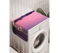 Органайзер для хранения Ambesonne "Речной покой" на стиральную машину, 45x120 см, cwm_18429