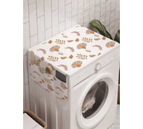 Органайзер для хранения Ambesonne "Метеоритные цветы" на стиральную машину, 45x120 см, cwm_17936