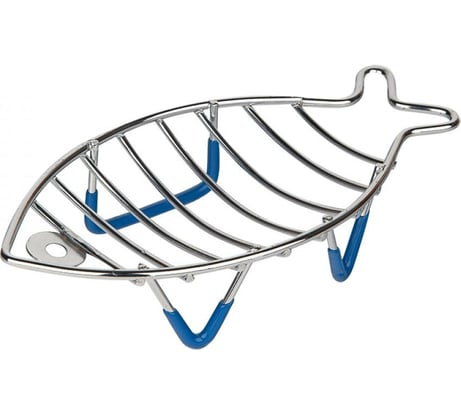 Мыльница-сетка Аквалиния металлическая AE-801_JS