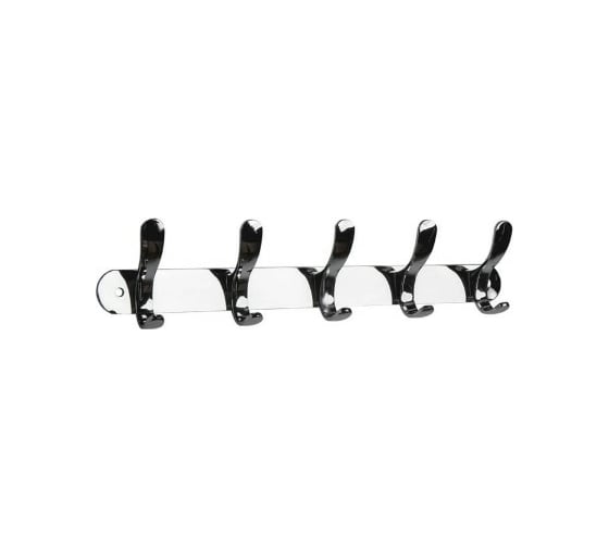 Настенная вешалка Аквалиния с пятью двойными крючками 01.В5515 1