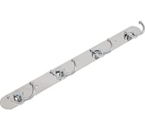 Настенная вешалка Аквалиния с четырьмя двойными крючками 01.В8814