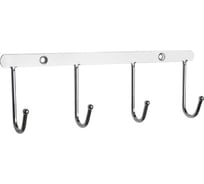 Настенная вешалка Аквалиния с четырьмя крючками 01.AE-495