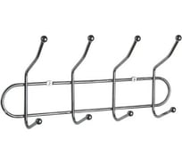 Настенная вешалка Аквалиния с четырьмя двойными крючками 01.С204