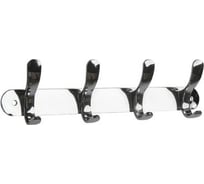 Настенная вешалка Аквалиния с четырьмя двойными крючками 01.В5514