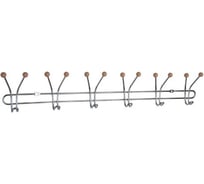 Настенная вешалка Аквалиния с шестью тройными крючками 01.AE-52406