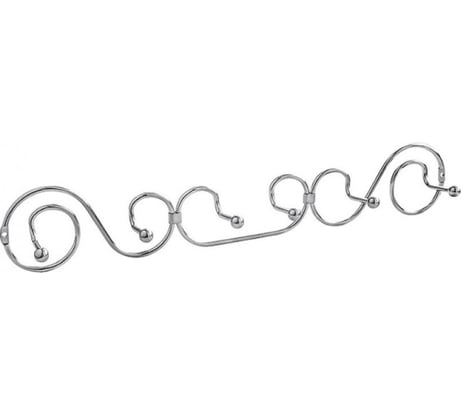 Настенная вешалка Аквалиния с шестью крючками 01.F6