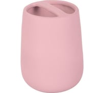 Подставка для зубных щеток Аквалиния Soft розовая B4333A-3P