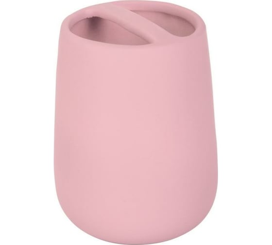 Подставка для зубных щеток Аквалиния Soft розовая B4333A-3P