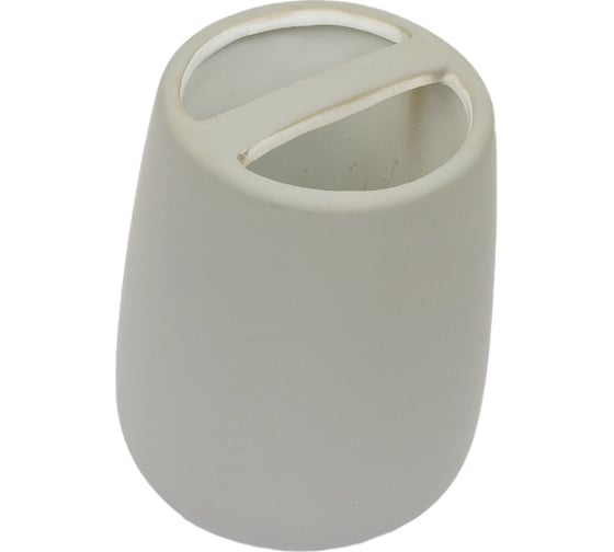 Подставка для зубных щеток Аквалиния Soft серая B4333A-3G