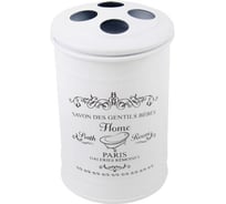 Подставка для зубных щеток Аквалиния Белый металл B0366S