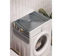 Органайзер для хранения Ambesonne "Инопланетная станция" на стиральную машину, 45x120 см, cwm_21667