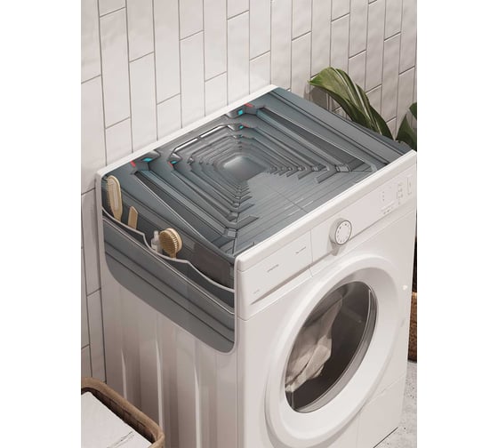 Органайзер для хранения Ambesonne "Инопланетная станция" на стиральную машину, 45x120 см, cwm_21667 1