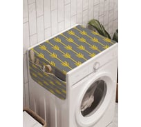 Органайзер для хранения Ambesonne "Вертикальные стрелы" на стиральную машину, 45x120 см, cwm_15270