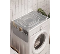 Органайзер для хранения Ambesonne "Научный тоннель" на стиральную машину, 45x120 см, cwm_21676